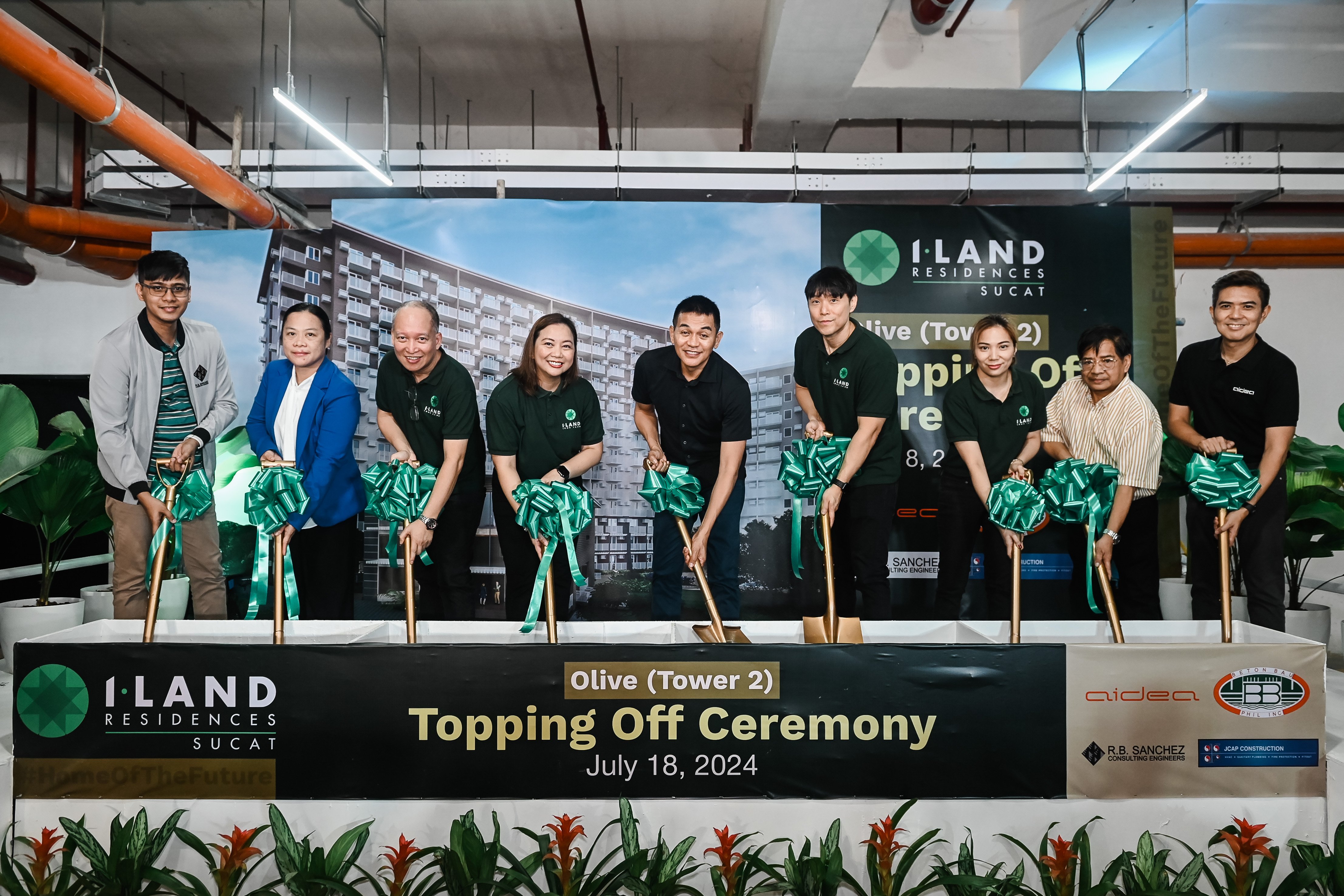 I-Land Residences Sucat tops off second tower
